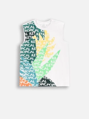 T-shirt bez rękawów COCCODRILLO