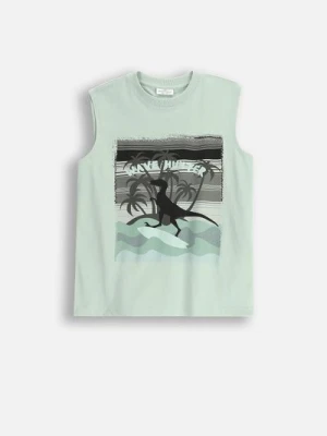 T-shirt bez rękawów COCCODRILLO