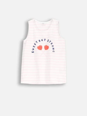 T-shirt bez rękawów COCCODRILLO