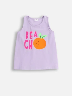 T-shirt bez rękawów COCCODRILLO