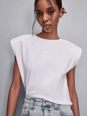 Zdjęcie produktu T-shirt bez rękawów z wyściełanymi ramiączkami PATRIZIA PEPE