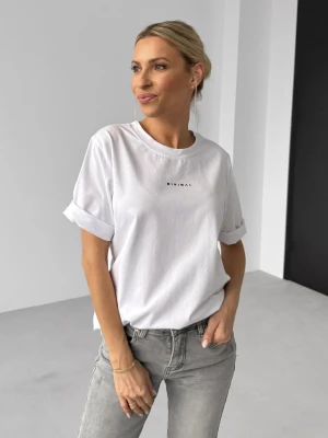 T-shirt Biały Minimal ClothStore