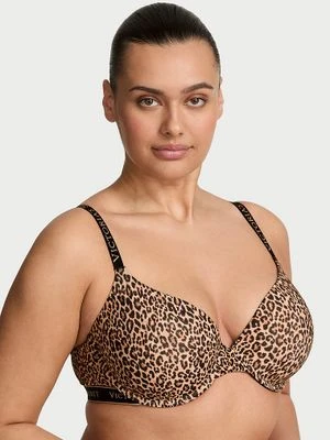 T-shirt Biustonosz lekko usztywniany bawełniany Demi Victoria's Secret