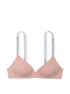 T-shirt Biustonosz lekko usztywniany bez fiszbin Victoria's Secret