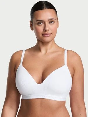 T-shirt Biustonosz lekko usztywniany bez fiszbin z modalu Ultra-Fine Victoria's Secret