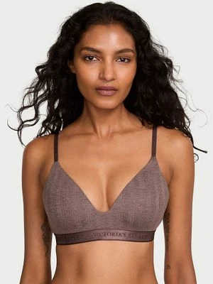 T-shirt Biustonosz lekko usztywniany bez fiszbin z modalu Ultra-Fine Victoria's Secret