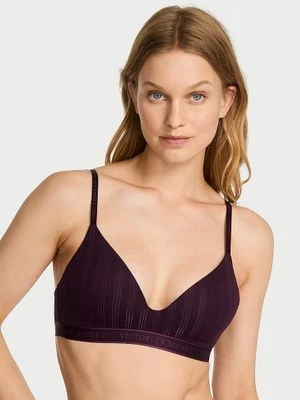 T-shirt Biustonosz lekko usztywniany bez fiszbin z modalu Ultra-Fine Victoria's Secret