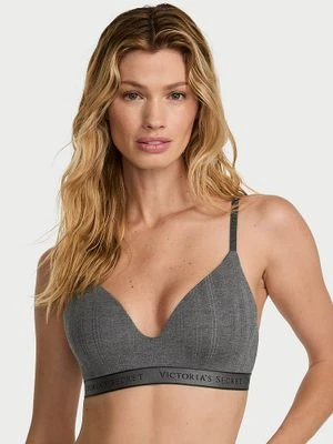 T-shirt Biustonosz lekko usztywniany bez fiszbin z modalu Ultra-Fine Victoria's Secret