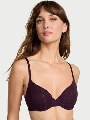 T-shirt Biustonosz lekko usztywniany z modalu Ultra-Fine Demi Victoria's Secret