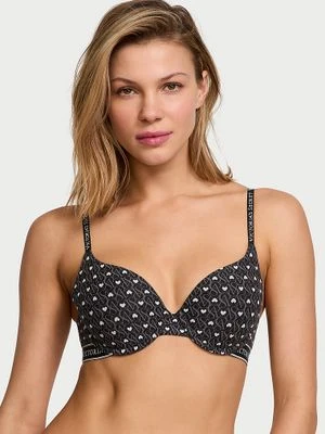 T-shirt Biustonosz push-up bawełniany Perfect Shape Victoria's Secret