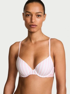 T-shirt Biustonosz push-up bawełniany Perfect Shape Victoria's Secret