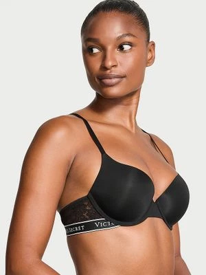 T-shirt Biustonosz push-up Perfect Shape Lace-Trim Victoria's Secret