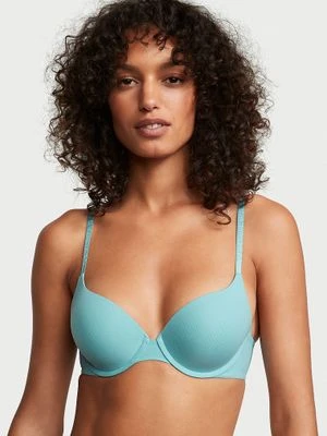 T-shirt Biustonosz push-up z prążkowanego materiału Perfect Shape Victoria's Secret