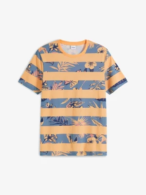 T-shirt BonPrix pomarańczowy