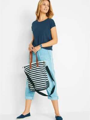 T-shirt boxy, krótki rękaw bonprix