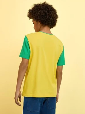T-shirt brazylijskiej drużyny futbolowej, z czystej bawełny organicznej bonprix