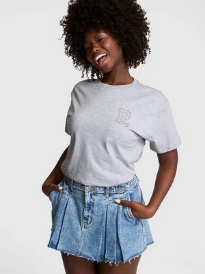 PINK T-shirt Campus Cotton Victoria's Secret