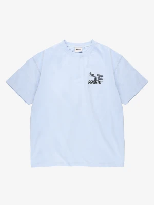 T-shirt CC TV Light Blue Klasyk