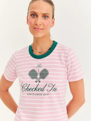 T-shirt Checked In XS