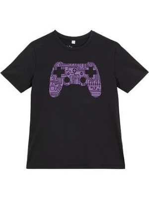 T-shirt chłopięcy z bawełny organicznej bonprix
