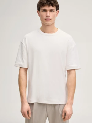 Zdjęcie produktu T-shirt Ciarlan w kolorze kremowym JOOP!