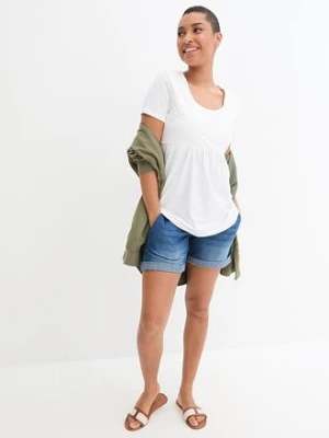 T-shirt ciążowy i do karmienia, 2 w 1 (2 szt.) bonprix