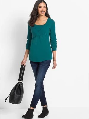 T-shirt ciążowy i do karmienia, 2 w 1 bonprix