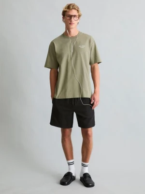 Zdjęcie produktu T-shirt Crayfish Capsule, nadruk z tyłu, luźny krój Marc O'Polo zelená