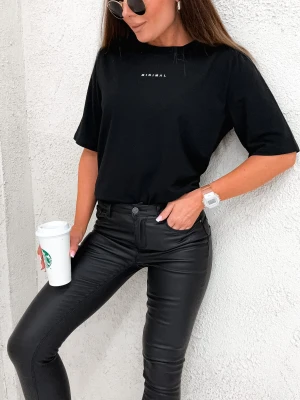 T-shirt Czarny Minimal ClothStore