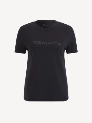 T-shirt czarny - TAMARIS