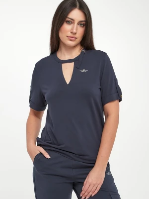 T-shirt damski AERONAUTICA MILITARE