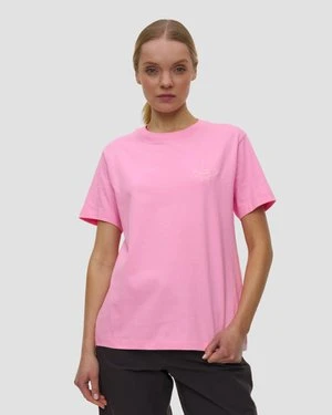 T-shirt Damski Arcteryx Kragg Cotton Little Bird Crew Ss W Różowy