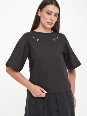 Zdjęcie produktu T-shirt damski ażurowy Targa WEEKEND MAX MARA
