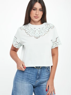 T-shirt damski ażurowy TWINSET