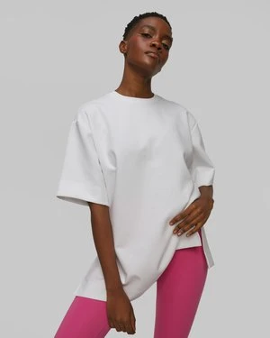 T-shirt Damski Casall Aria Oversize Tee Biały