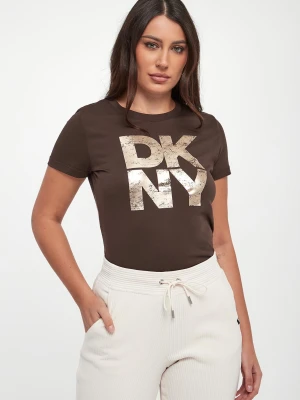 T-shirt damski DKNY