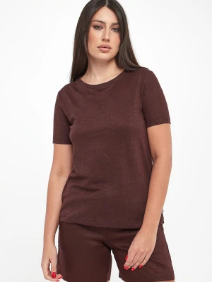 T-shirt damski lniany Lane ECOALF