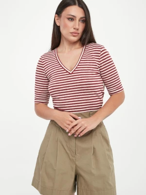Zdjęcie produktu T-shirt damski lniany Opzione WEEKEND MAX MARA