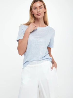 T-shirt damski lniany SPORTALM