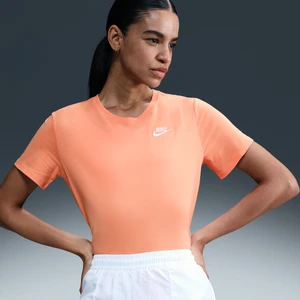 T-shirt damski Nike Sportswear Club Essentials - Pomarańczowy