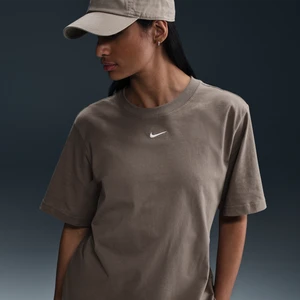 T-shirt damski Nike Sportswear Essential - Brązowy