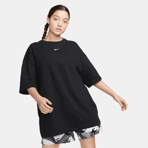 T-shirt damski o kroju oversize Nike Sportswear Essential - Czerń