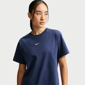T-shirt damski oversize Nike Classic - Niebieski