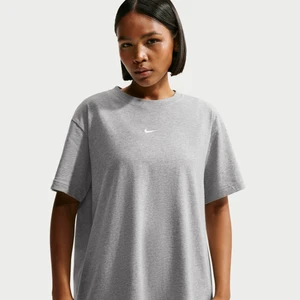 T-shirt damski oversize Nike Classic - Szary