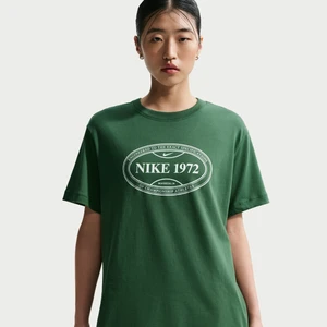 T-shirt damski oversize Nike - Zieleń
