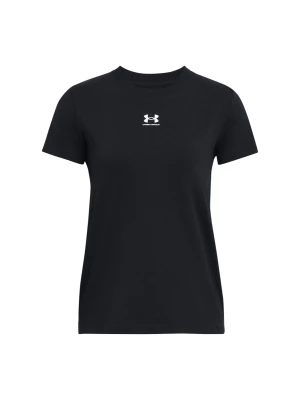 T-shirt damski Under Armour Campus Core Ss - czarny