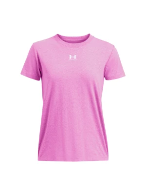 T-shirt damski Under Armour Campus Core Ss - różowy