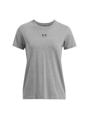 T-shirt damski Under Armour Campus Core Ss - szary