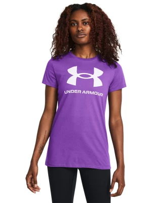 T-shirt damski Under Armour UA W Sportstyle Logo Ss - fioletowy