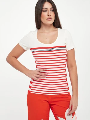 T-shirt damski w paski SPORTALM